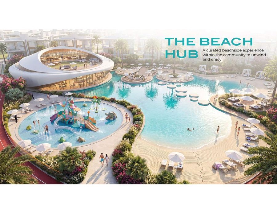 The Beach Hub — infinity pool and beachside lifestyle at Greenz