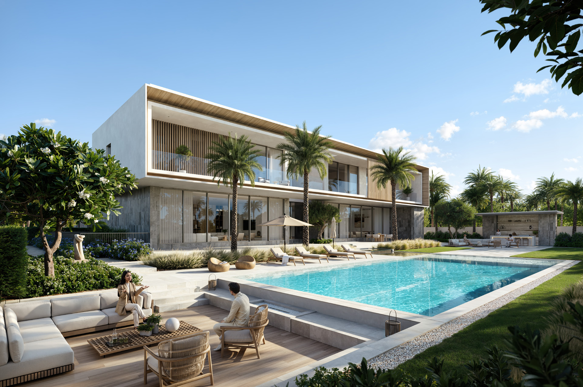 Lavita at The Oasis — mansion exterior with private pool, Your Private Haven