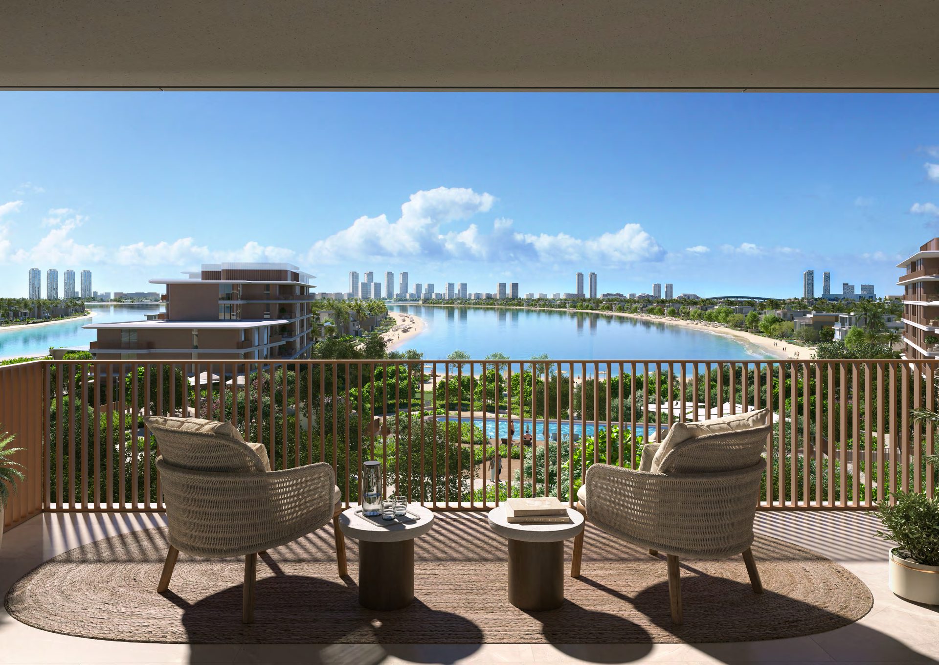 Palm Central — balcony view