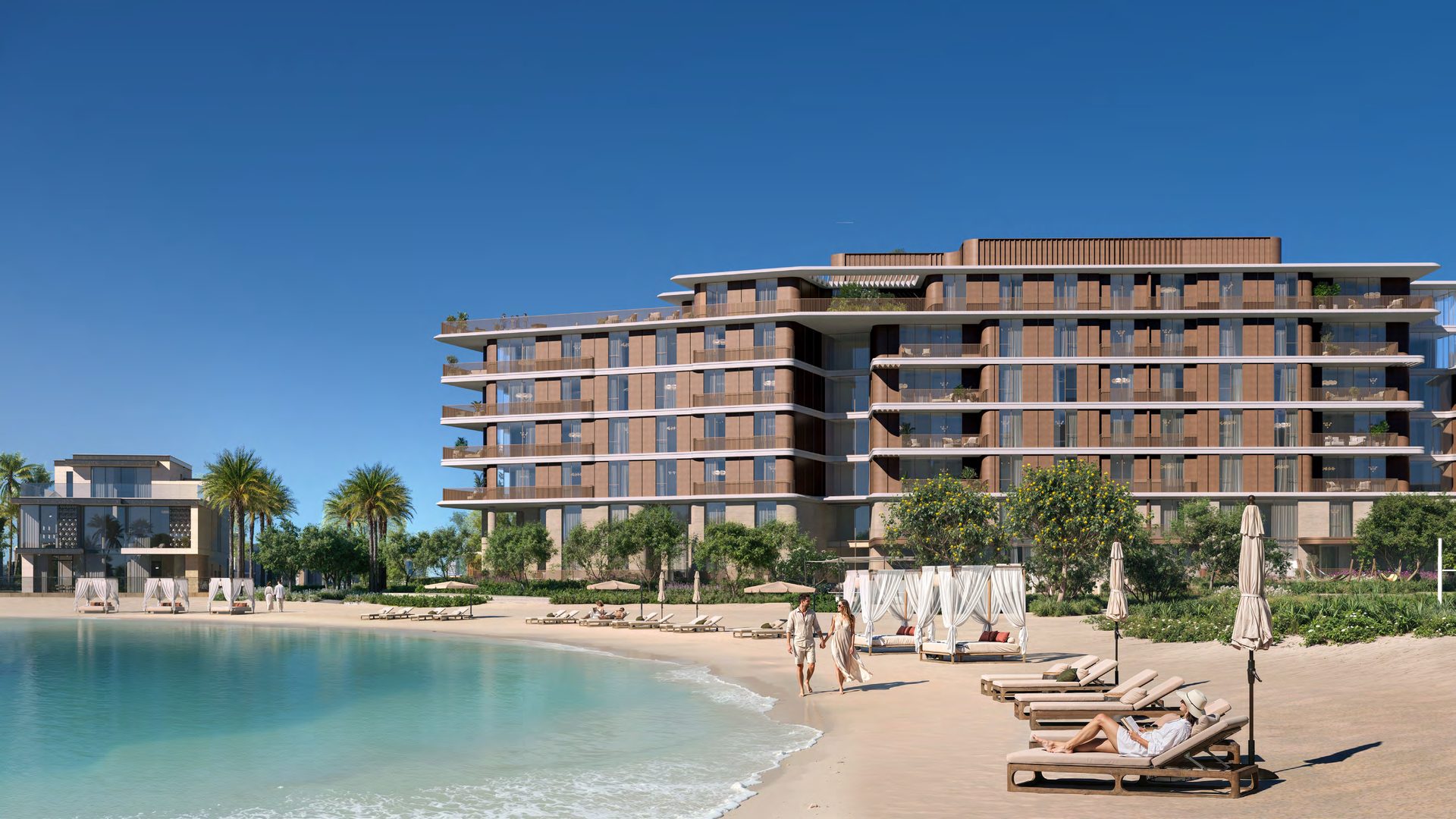 Palm Central Private Residences — beachfront