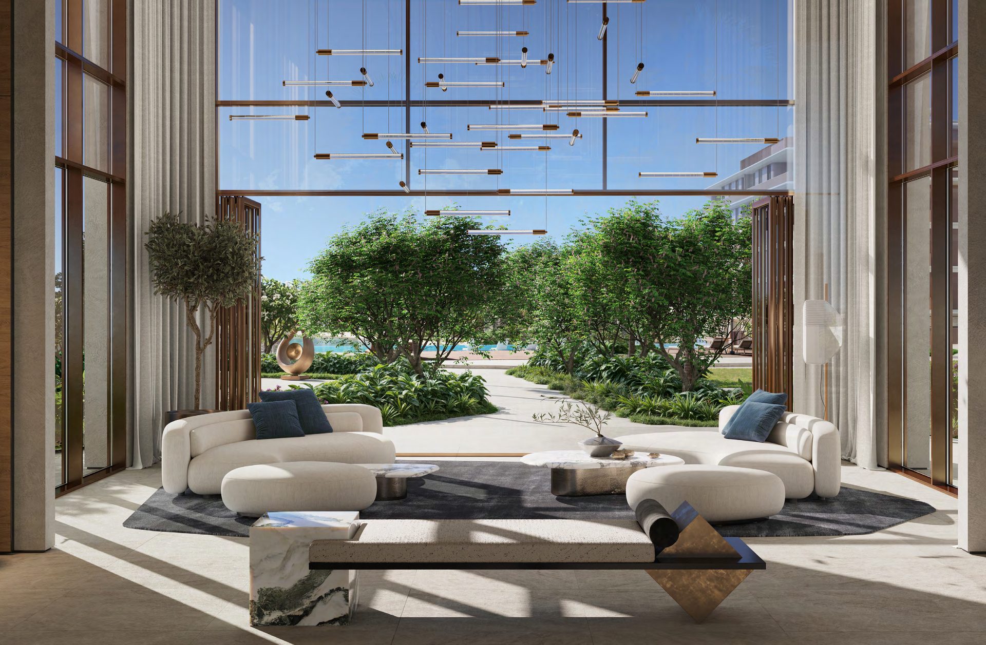 Palm Central — lobby interior