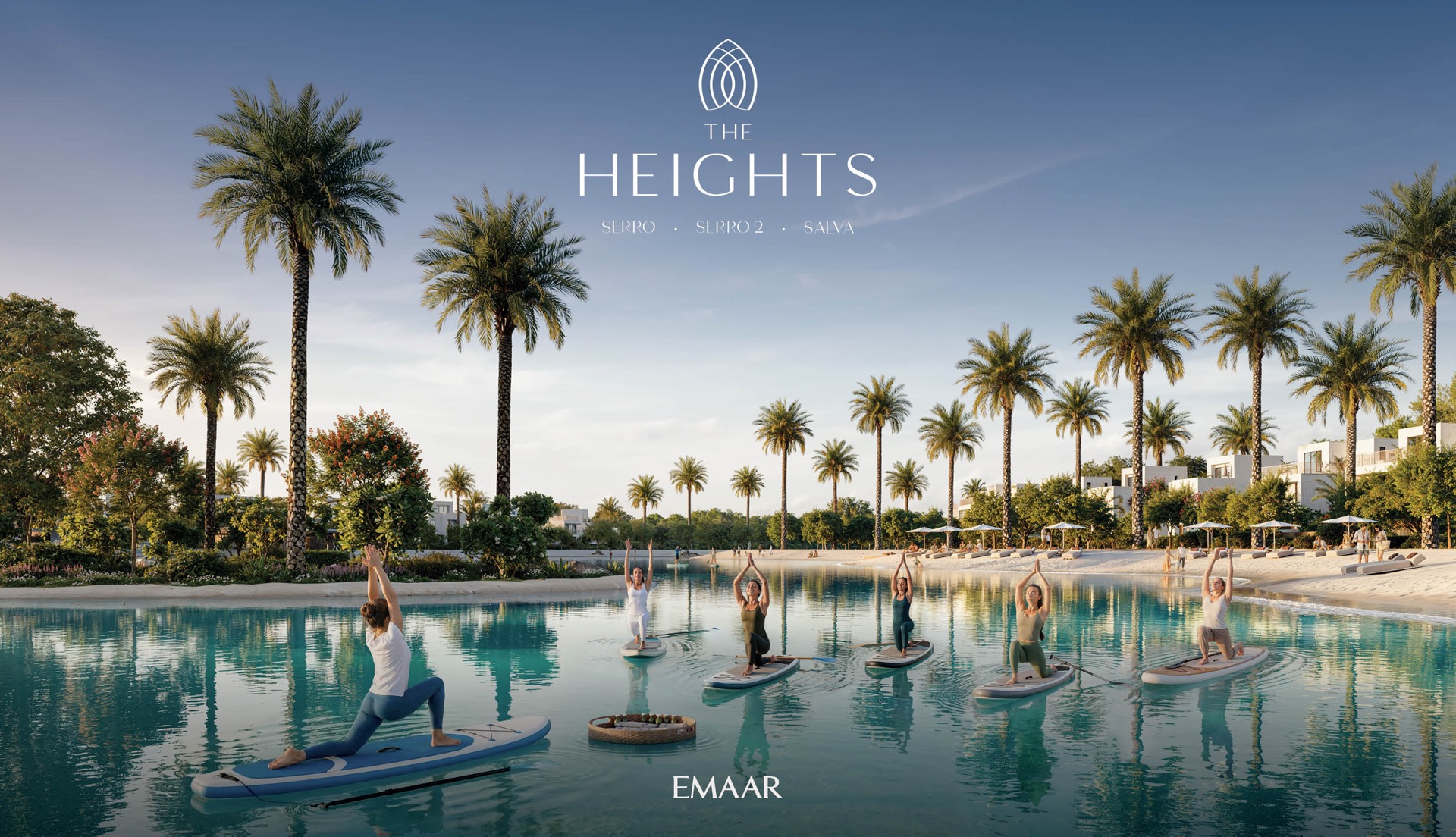 The Heights — wellness water yoga area