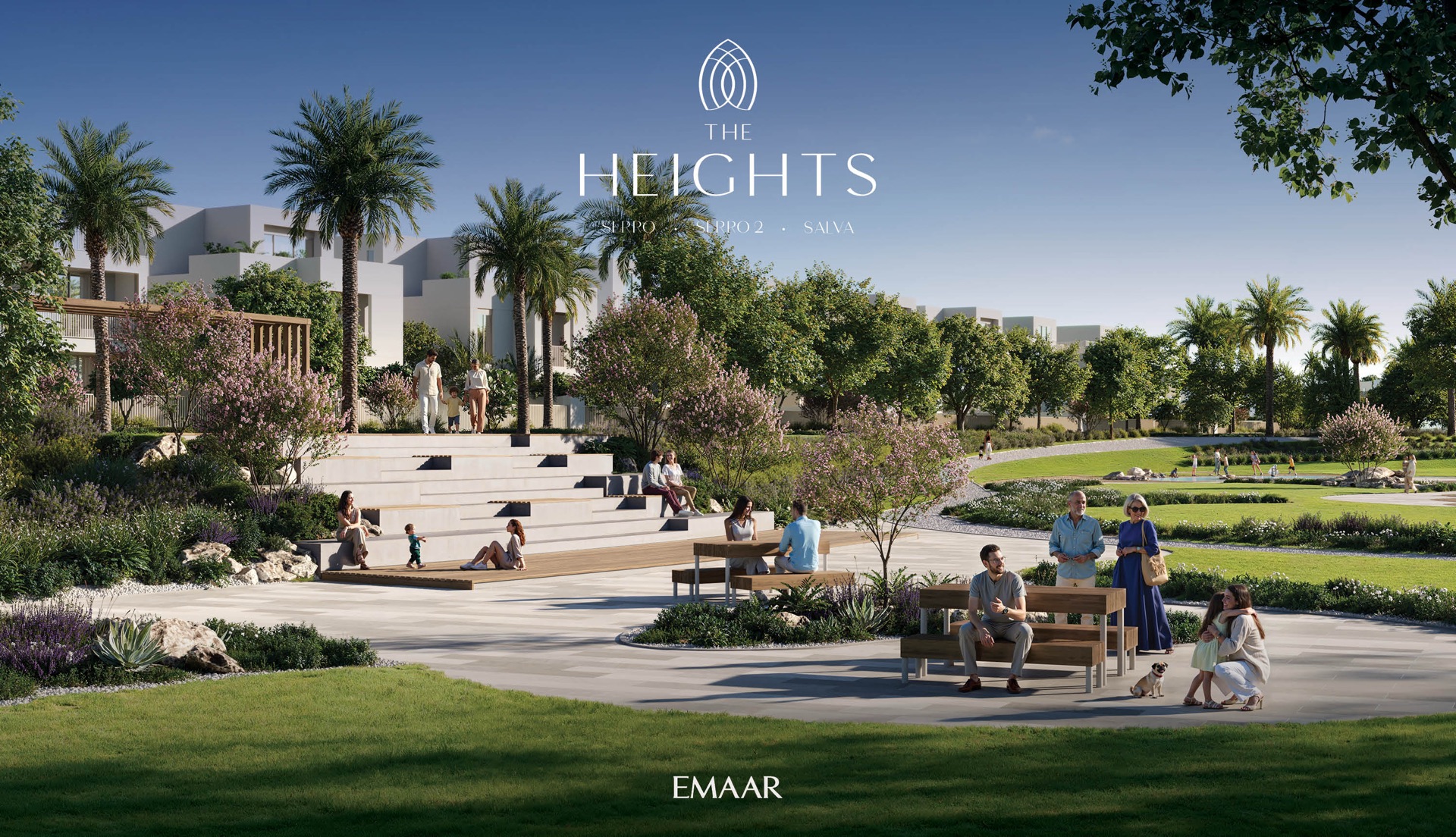 The Heights — linear park