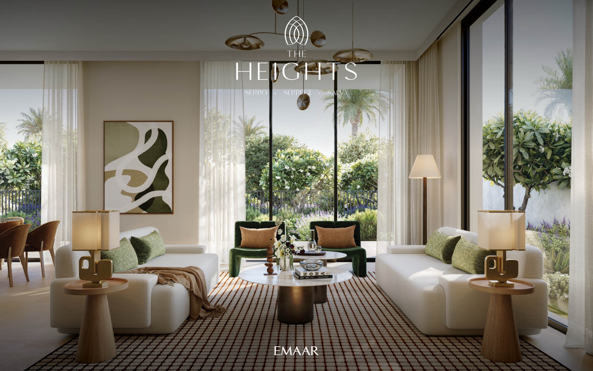 The Heights — 5 bedroom villa living room