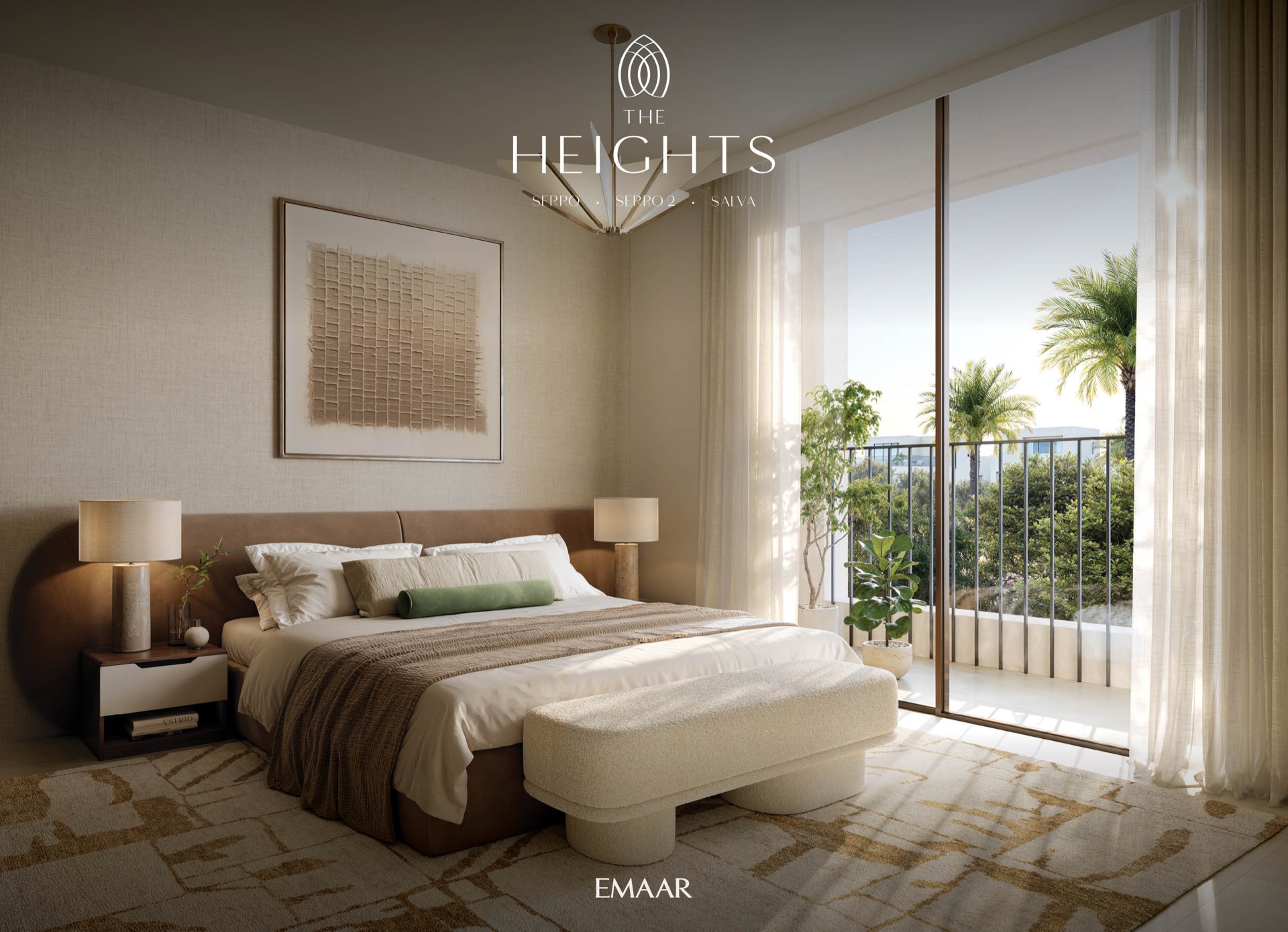 The Heights — master bedroom interior